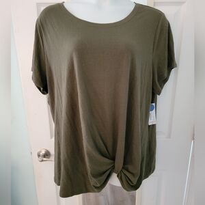 Twist front style top.